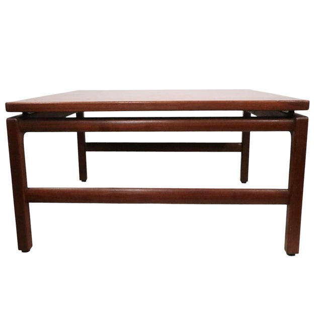 Mid-Century Modern Architectural Mid Century Floating Top Coffee Table by Gunlocke For Sale - Image 3 of 12