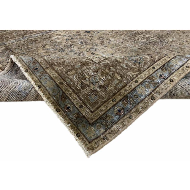 Vintage Hand-Knotted Middle Eastern Rug For Sale - Image 5 of 9