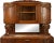 Mid-Century Modern 1920 Buffet French Art Deco Carved Fruit Oak For Sale - Image 3 of 11