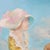 Impressionist Oversized Oil on Canvas Scenic Portrait Painting of a Mother & Daughter 20thC For Sale - Image 3 of 11
