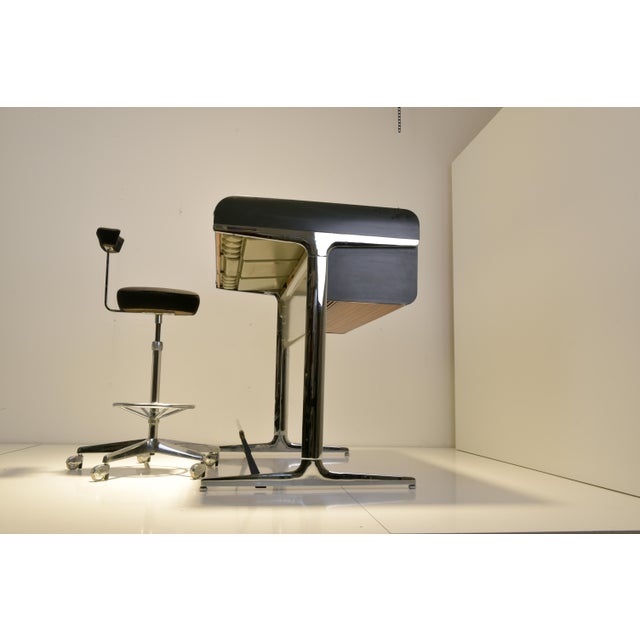 Action Office 1 Rolltop Desk and Perch by George Nelson for Herman Miller, 1977, Set of 2 For Sale - Image 6 of 18