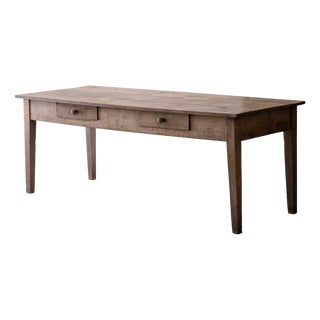 Antique French Table in Oak, 1800s For Sale