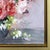 2020s Wondering Rose - Framed Abstract Botanical Floral Still Life Art on Canvas Original Artwork by Kellie Newsome For Sale - Image 5 of 9