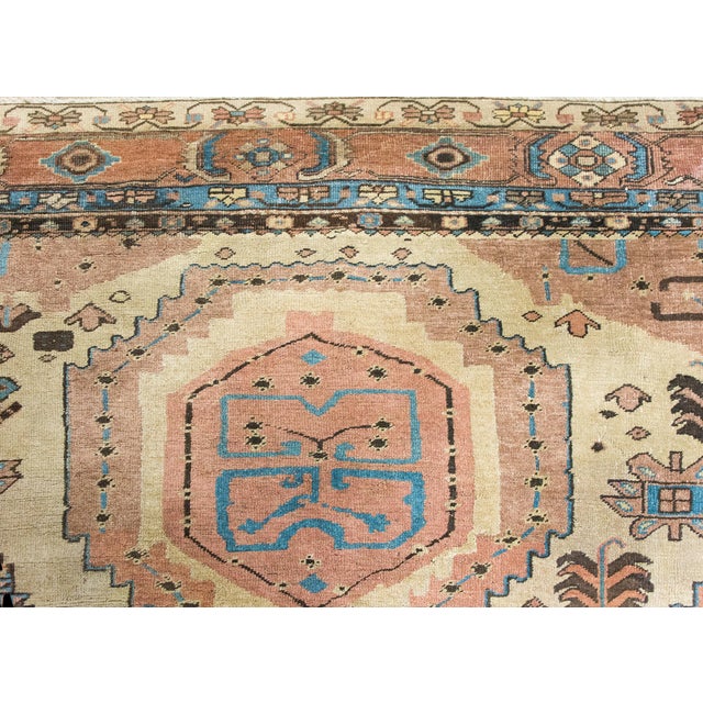 Late 19th Century Persian Bakhshaish Serapi Rug For Sale - Image 10 of 15