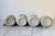 Vintage Mid-Century Speckled Cream Stoneware Coffee Mugs S/4 For Sale - Image 10 of 10
