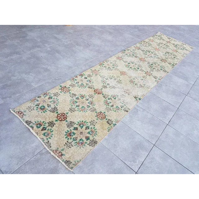 Textile 1960s Nomadic Vintage Anatolian Hallway Rug For Sale - Image 7 of 11