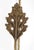 French style curtain tieback made of brass. The original mounting screws are not available. Good condition with surface...