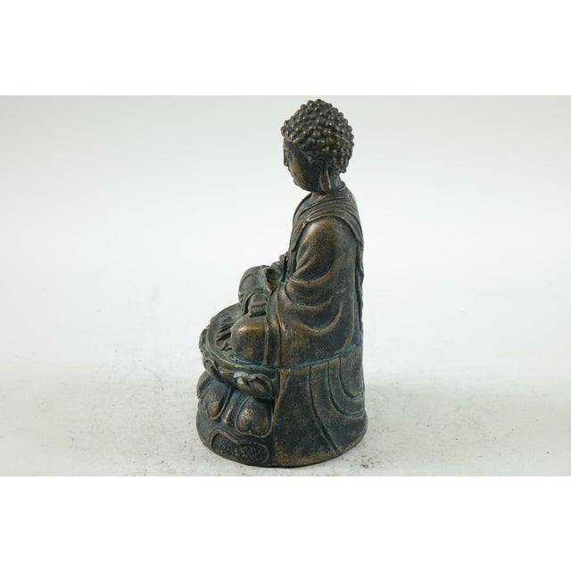Chinese Antique Chinese Bronze Buddha For Sale - Image 3 of 5