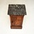 Wood French Walnut Bedside Table with Marble Top, 1880s For Sale - Image 7 of 10
