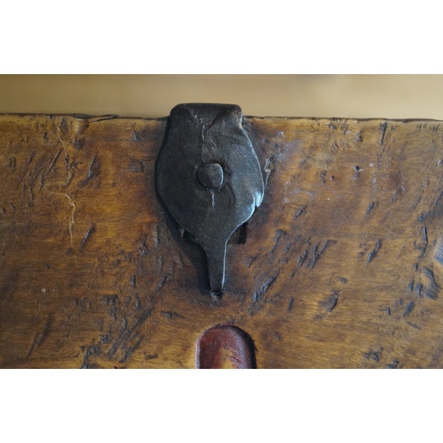 1920s 1920s Early Chinese Wooden Rice Gathering Basket For Sale - Image 5 of 12