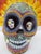 Gorgeous Mexican folk art sugar skull or 'Flaming Skull' by renowned Mexican artist, Alfonso Castillo Orta (1944–2009)...