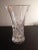 Cristal d' Arques 1960s Vintage Cristal D’ Arques France Star Pattern 24% Lead Crystal Vase For Sale - Image 4 of 6