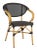 Modern Tony Stacking Armchair in Black - a Pair For Sale - Image 3 of 10