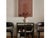 Dark Gray Shadow Box Entry Curio Cabinet For Sale - Image 8 of 9