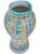 Early 20th Century Handmade Orange & Turquoise Moroccan Ceramic Vase For Sale In New York - Image 6 of 12