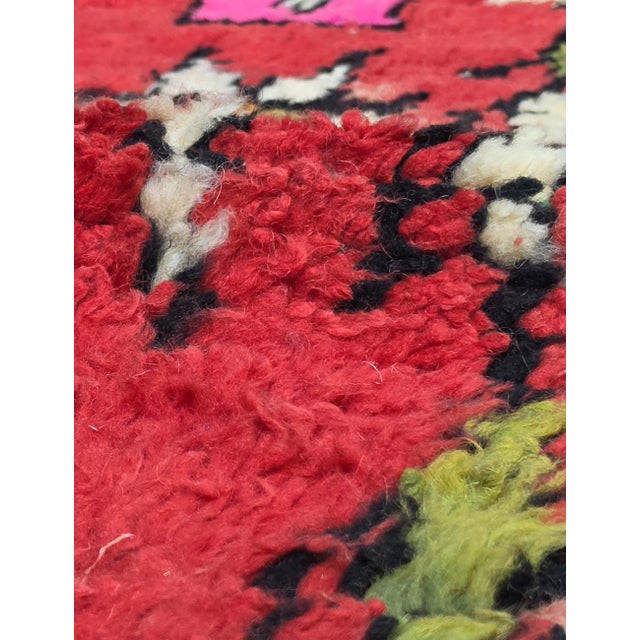 Moroccan Handwoven Runner Rug - 10.3 X 2.7 Ft For Sale - Image 4 of 6
