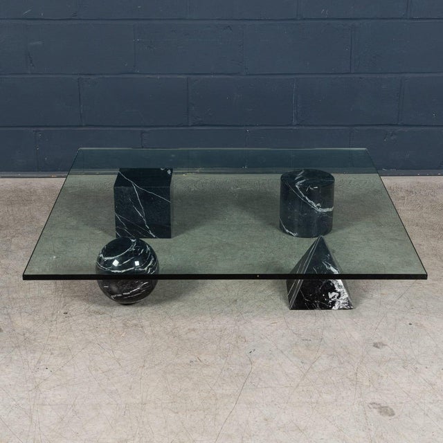 20th Century Metafora Coffee Table by Lella & Massimo Vignelli for Casigliani, 1980, Set of 5 For Sale - Image 3 of 15