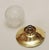 Art Nouveau Brass Ceiling Lamp, 1890s For Sale - Image 3 of 8