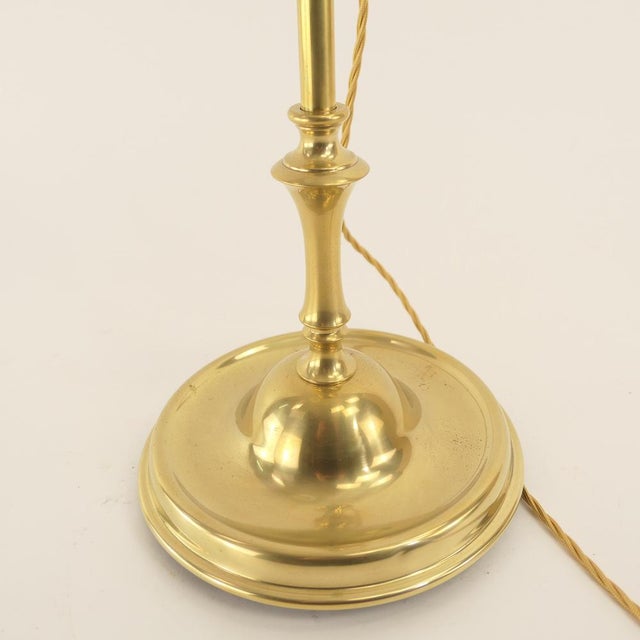 Gold Adjustable Floor Lamp, München, 1960s For Sale - Image 8 of 14