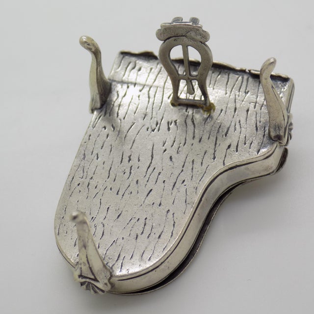Vintage Italian Handmade Silver Piano Instrument Figurine, Tuscany, 1980s For Sale - Image 9 of 16