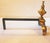 Mid 19th Century Circa 1860-80 Pair of French Baroque Revival Cast Brass Andirons For Sale - Image 5 of 7
