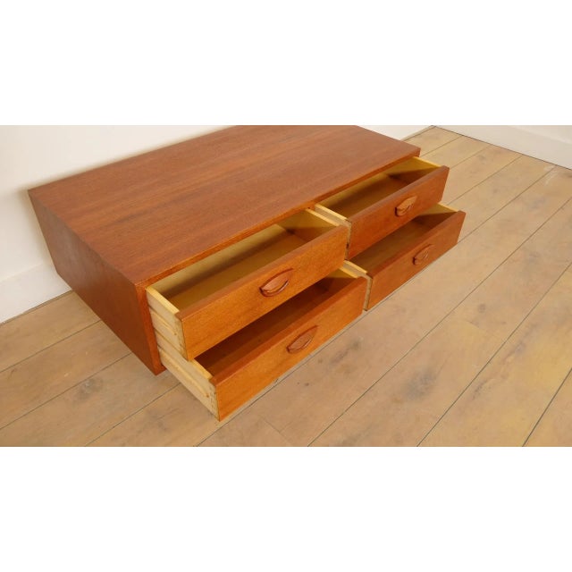 Wood Vintage Danish Sideboard in Teak, 1960 For Sale - Image 7 of 9