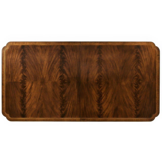 Not Yet Made - Made To Order Regency Double Pedestal Dining Table For Sale - Image 5 of 11