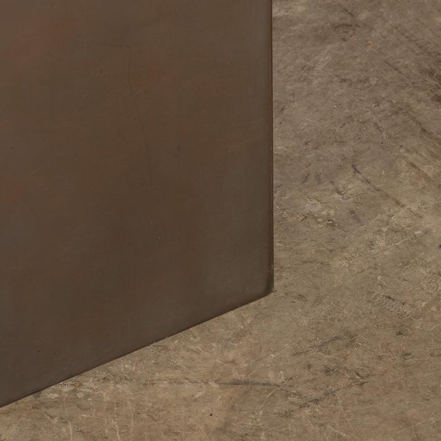 20th Century Continental Belgo Chrome Console Table, 1970s For Sale - Image 14 of 16