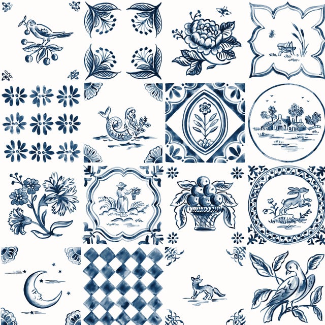 We are absolutely loving Delft tiles right now, and our exclusive print captures that timeless blue and white. Inspired by...