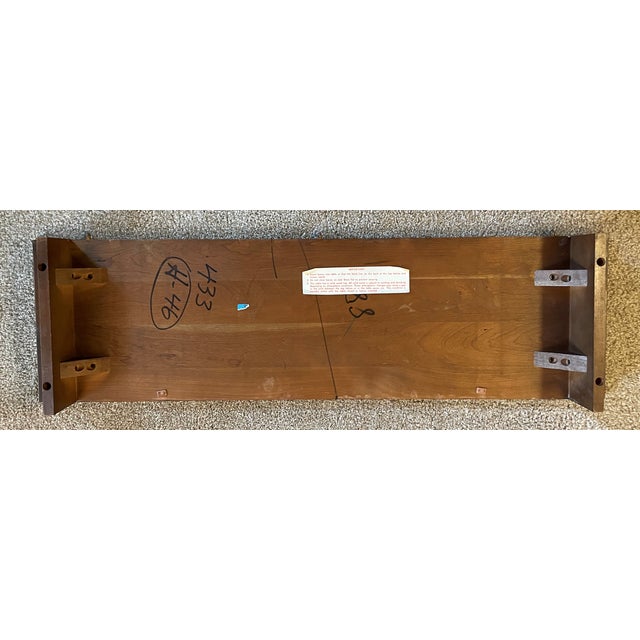 1990s Vintage Pennsylvania House Queen Anne Style Solid Cherry Dining