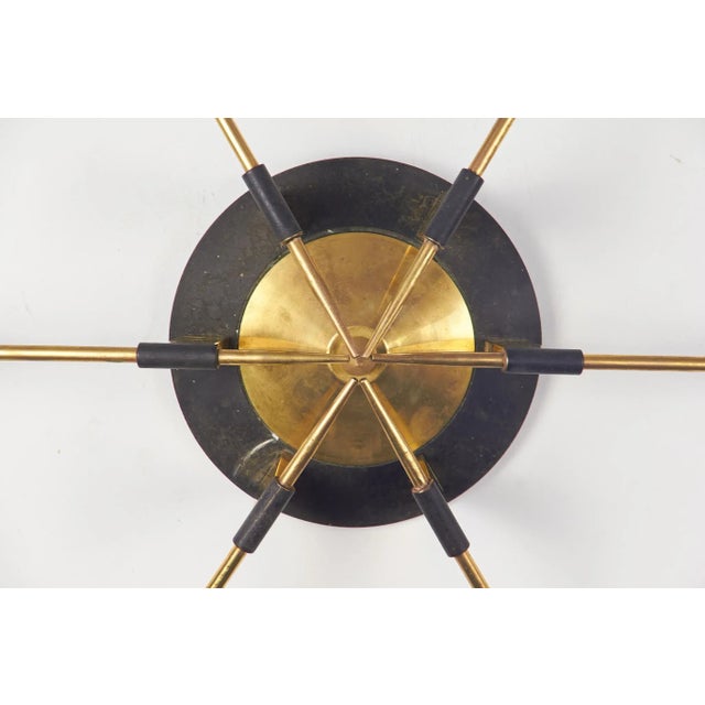 Mid-Century Modern Wall or Ceiling Lamps from Stilnovo, 1950s, Set of 2 For Sale - Image 3 of 18