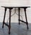 19th Spanish Side Table with Cared Turned Legs and Iron Stretcher For Sale - Image 11 of 18