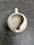 1960s Vintage Heath Pottery Usa Ceramic Creamer Cream Speckled Brown Glaze For Sale - Image 5 of 6