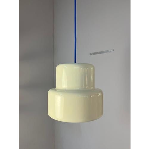 Poker Pendant Lamp in Cream White by Jo Hammerborg for Fog & Mørup For Sale - Image 10 of 10