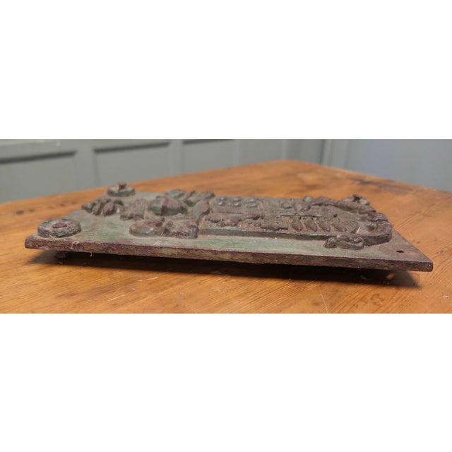 The Coat of Arms of Bournemouth a Solid Iron Wall Plaque This interesting piece is very heavy, it is made in Solid cast...