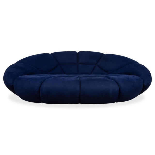 Kautsch Fabric Four-Seater Sofa from Bretz For Sale - Image 11 of 11