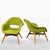 These armchairs were designed by the renowned Czech designer Miroslav Navrátil in the 1960s. The armchairs feature a...