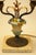 Bronze 1920s Matched Pair Neoclassic French Empire Regency Tole Bronze Marble Candelabra Table Lamps For Sale - Image 8 of 12
