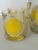 Vintage Colony Glass Flower Glasses and Ice Bucket Set For Sale In New York - Image 6 of 10