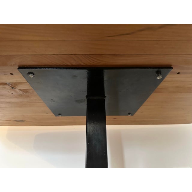 1960s Vintage "Les Arcs" Table Attributed to Charlotte Perriand For Sale - Image 5 of 12