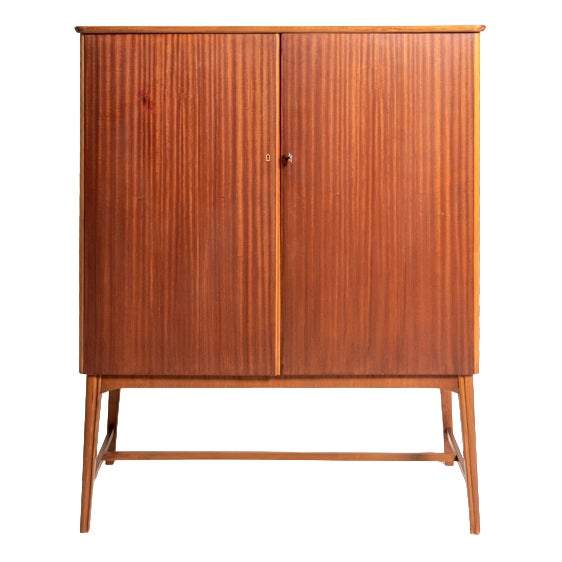 Mahogany Cabinet from Svenska Möbelfabrikerna, 1940s For Sale