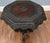 Carved Burmese Side Table Harwood Mayanmar Burma Colonial Furniture For Sale - Image 5 of 10