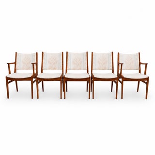 D-Scan Teak Dining Chairs - Set of 6 For Sale