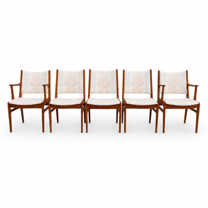 D-Scan Teak Dining Chairs - Set of 6