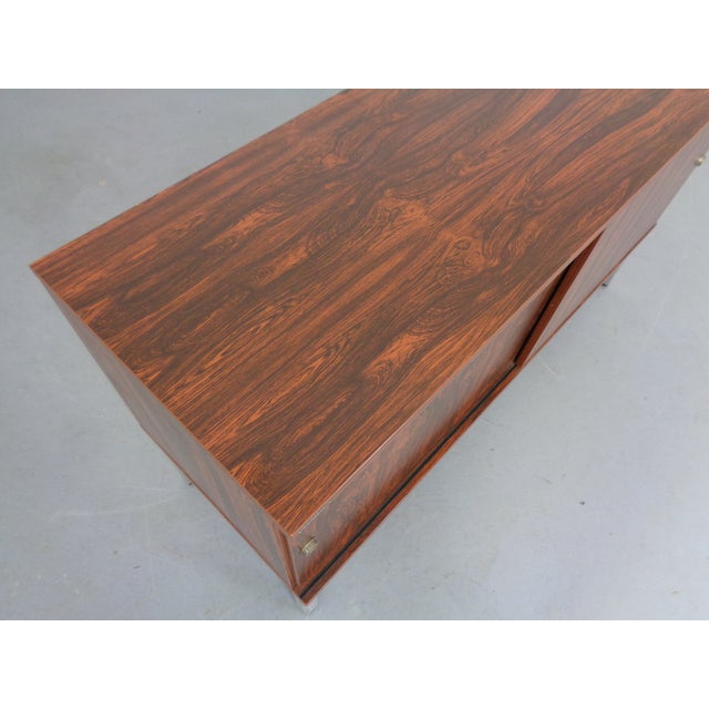 Small Laminated Sideboard in Rosewood Finish from Waiko, Germany, 1970s For Sale - Image 14 of 17