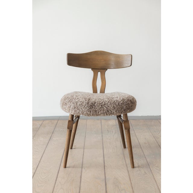 1950s Vintage Oak Dining Chairs by Henning Kjærnulf, 1950s, Set of 2 For Sale - Image 5 of 5