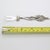 Vintage Italian Handmade Genuine Silver .800 Wheat Ears and Ribbon Decorated Cocktail Fork For Sale - Image 10 of 10
