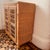 2 door Wicker Cupboard with 1 inner shelf with wicker handles Dimensions 70cm length 38cm depth 82 cm height