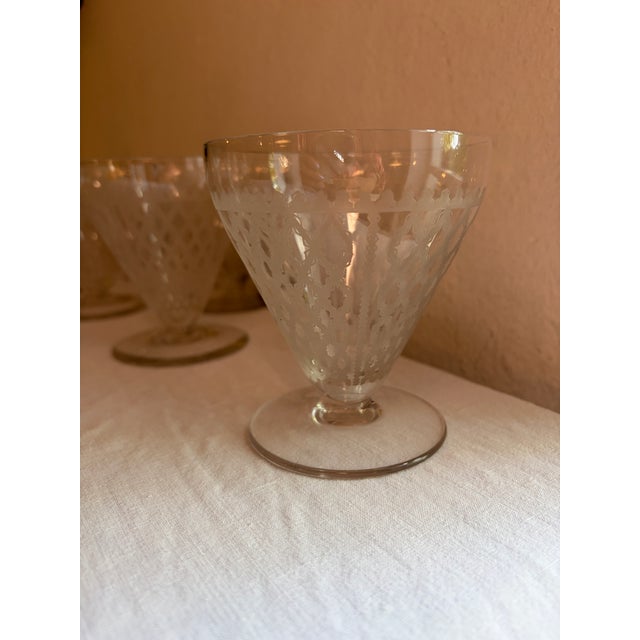 Vintage Baccarat Glassware Set and Decanter, 1930s, Set of 20 For Sale - Image 8 of 12