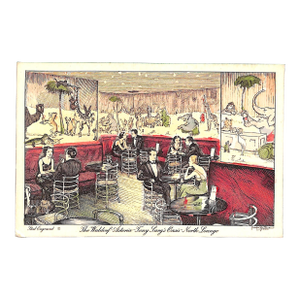 The Waldorf-Astoria Tony Sarg's Oasis-North Lounge Postcard